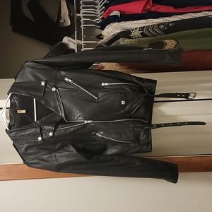 Spell Muse Leather Jacket in Black